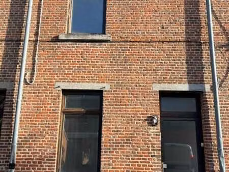 maison deux façades à rénover - hornu