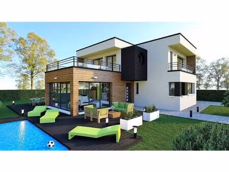 terrain avec maison neuve à vendre