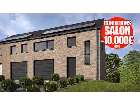 maison familiale neuve 3 façades à couthuin (héron) (lot 5)