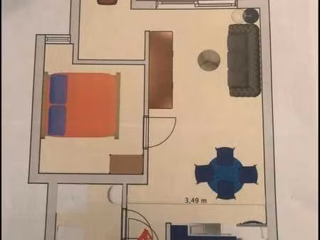 bel appartement lumineux – 1 chambre - terrasse