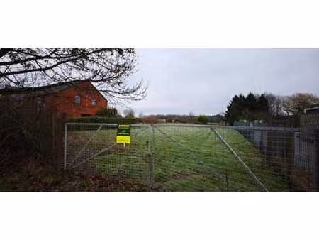 superbe terrain à bâtir