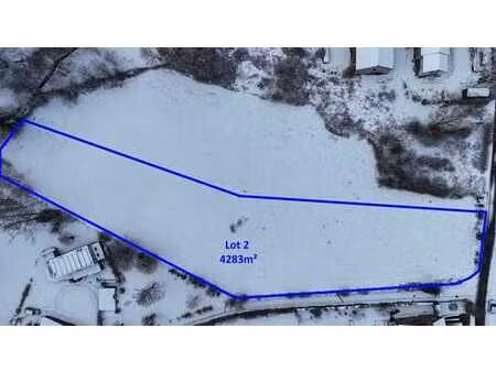 magnifique parcelle de terrain a olne libre de constructeur