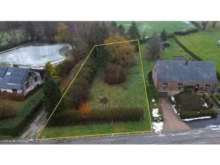 magnifique terrain à bâtir