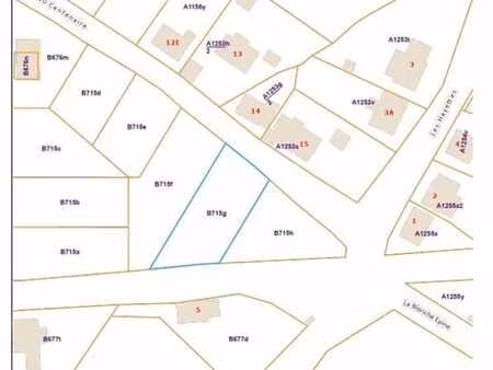 terrain à bâtir à momignes