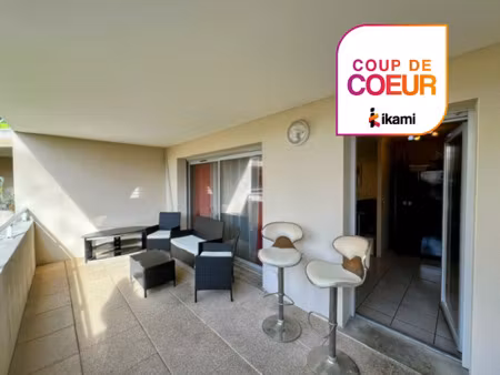 t3 récent avec terrasse et garage - résidence sécurisée