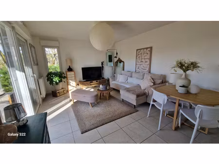 appartement t3 avec terrasse  jardin  et garage - quartier l