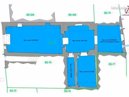 grand local 135m2 centre-ville