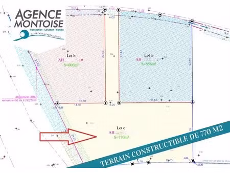 en vente terrain non constructible 770 m² – 64 800 € |la barre-de-monts