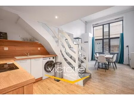 lyon 7ᵉ – route de vienne – superbe t3 meublé refait à neuf – rdc traversant