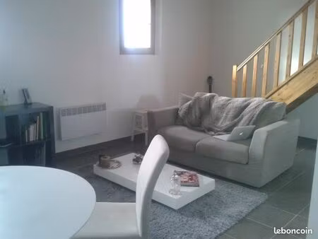 studio avec mezzanine - salon centre