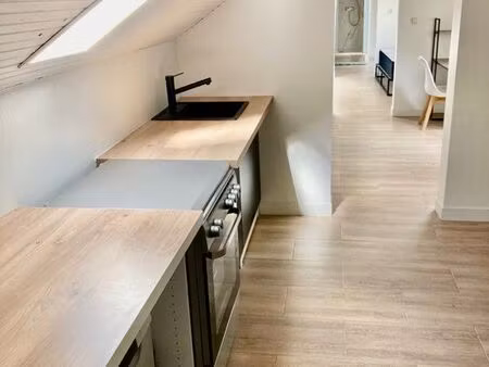 appt 50m2 + jardin + sauna