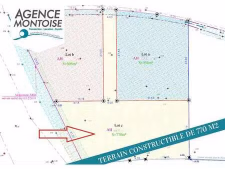 vente terrain à fromentine (85550) : à vendre / 770m² fromentine