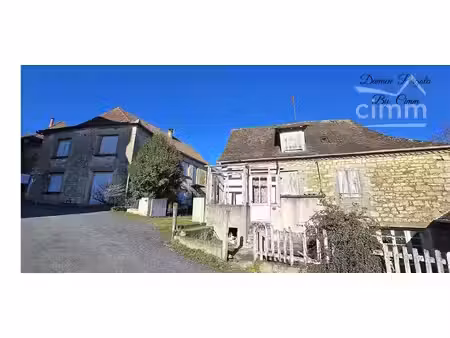 ensemble immobilier à rénover ? 2 maisons + garages à saint-rabier