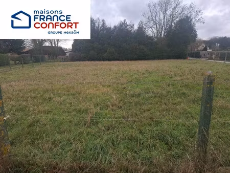 vente terrain 1000 m² à beaumont-le-roger (27170)  41 000 €