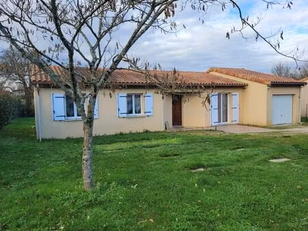 vente maison 4 pièces 103 m² celle-lévescault (86600)
