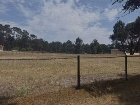 vente terrain 1610 m² à montendre (17130)  37 000 €