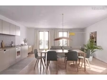 canal saint martin 2 pièces immeuble récent