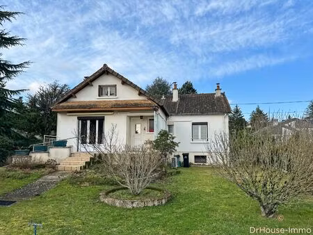 champagné 72470 - pavillon 82 m2 sur sous-sol complet - terrain 900 m2 + bois 370 m2