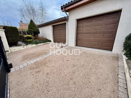 gerzat - maison plain pied 109 m²  t5  double garage et jardin