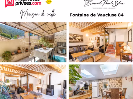 baisse de prix - maison de village 97m2  terrasse  climatisation