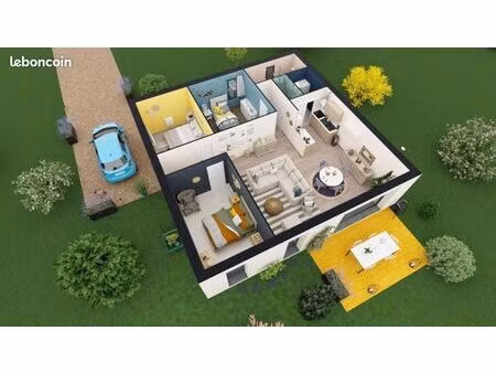 maison 4 pièces 90 m²