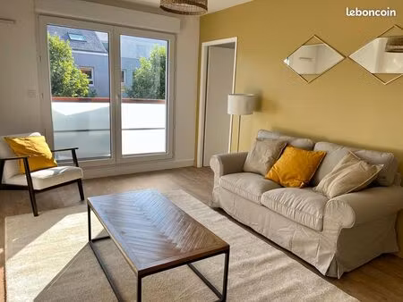 rd point de paris / st donatien - location t2 meublé 40m²