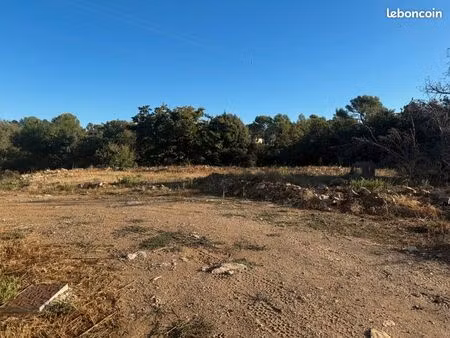 terrain 500 m² rocbaron