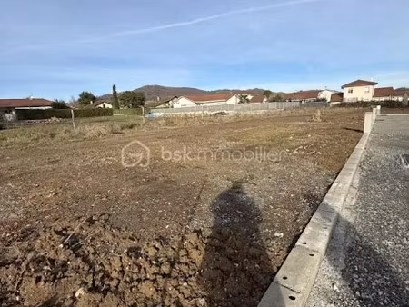 vente terrain 413 m² à vinay (38470)  89 000 €