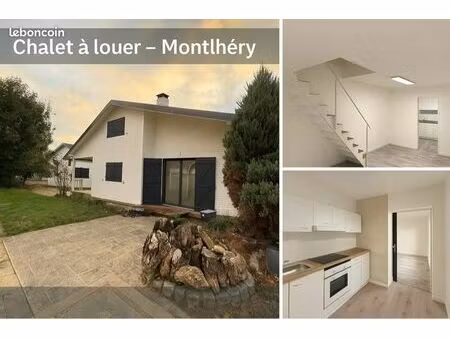chalet à louer montlhery 60 m2 refait à neuf