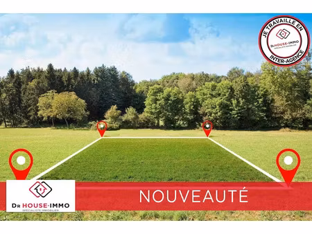 vente terrain 900 m² à lumigny-nesles-ormeaux (77540)  119 000 €