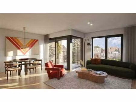 appartement neuf de 2 chambres + terrasse!