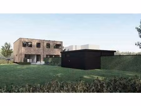maison neuve économe en énergie à vendre à bornem