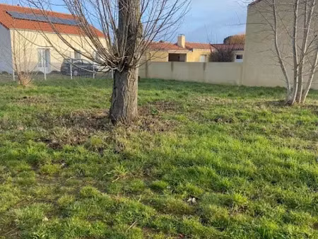 vente terrain 481 m² à la plaine-sur-mer (44770)  142 065 €