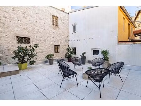 nice - place du pin - appartement 3/4 pièces. avec terrasse de 50m²