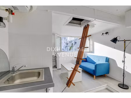 location appartement 1 pièce 11.77 m² à paris 9ème (75009)  540 €