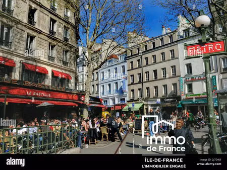 paris bastille village petite piece mansardee sous les toits