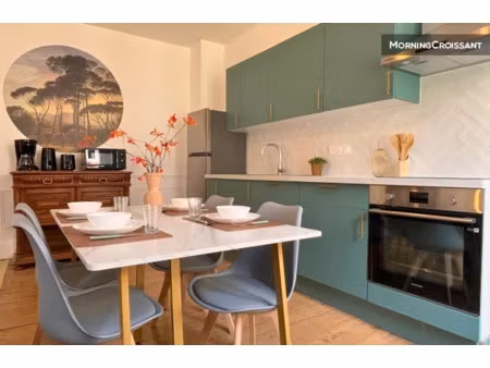 location meublée appartement 2 pièces 48 m² à mulhouse (68100)  1 240 €