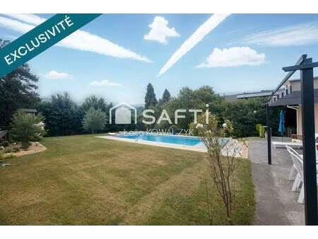 maison de plain-pied avec piscine – quartier très recherché