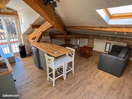 t2 meublé - les chalets (rénové en 2025)