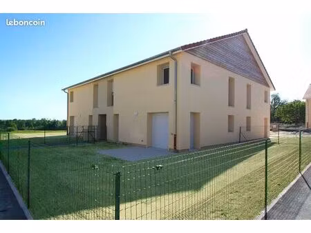 maison mitoyenne t4 avec jardin et garage