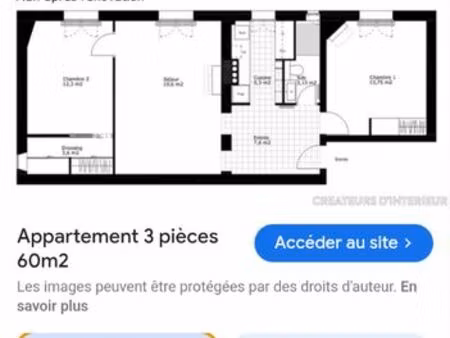 recherche appartement 3 pièces