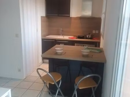 à louer – appartement 2 pièces meublé avec balcon et parking