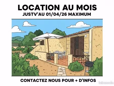 studio meublé proche du port porto vecchio - location au mois