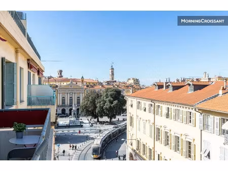 location meublée appartement 2 pièces 50 m² à nice (06000)  2 725 €