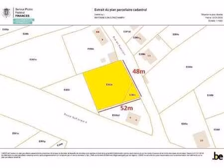 terrain à 6600 bastogne  mande-saint-etienne