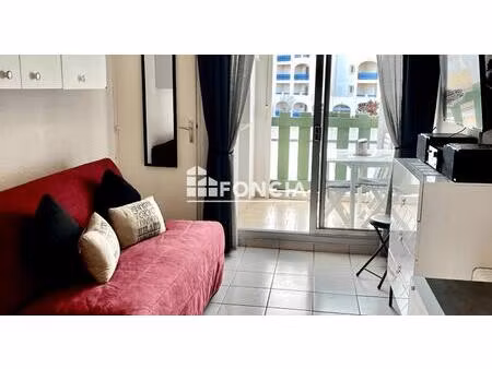 secteur plage – appartement t1 bis lumineux rénové avec parking et terrasse