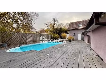 maison de charme avec piscine et jardin arboré à mulhouse dornach