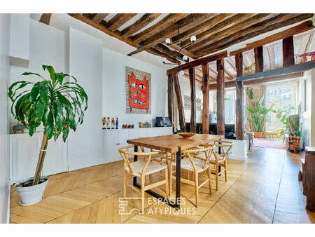 typique appartement de caractère à montorgueil - etienne marcel