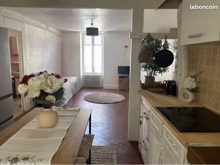 charmante maison spacieuse rénovée au coeur du village avec son potager