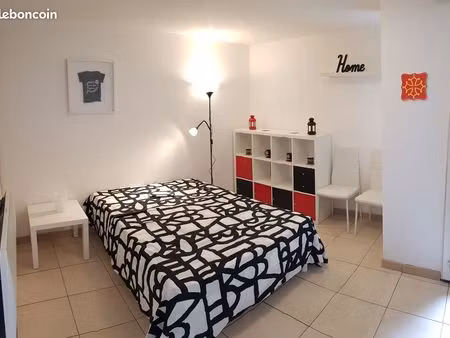 1. t1 meublé avec balcon et parking – métro les argoulets